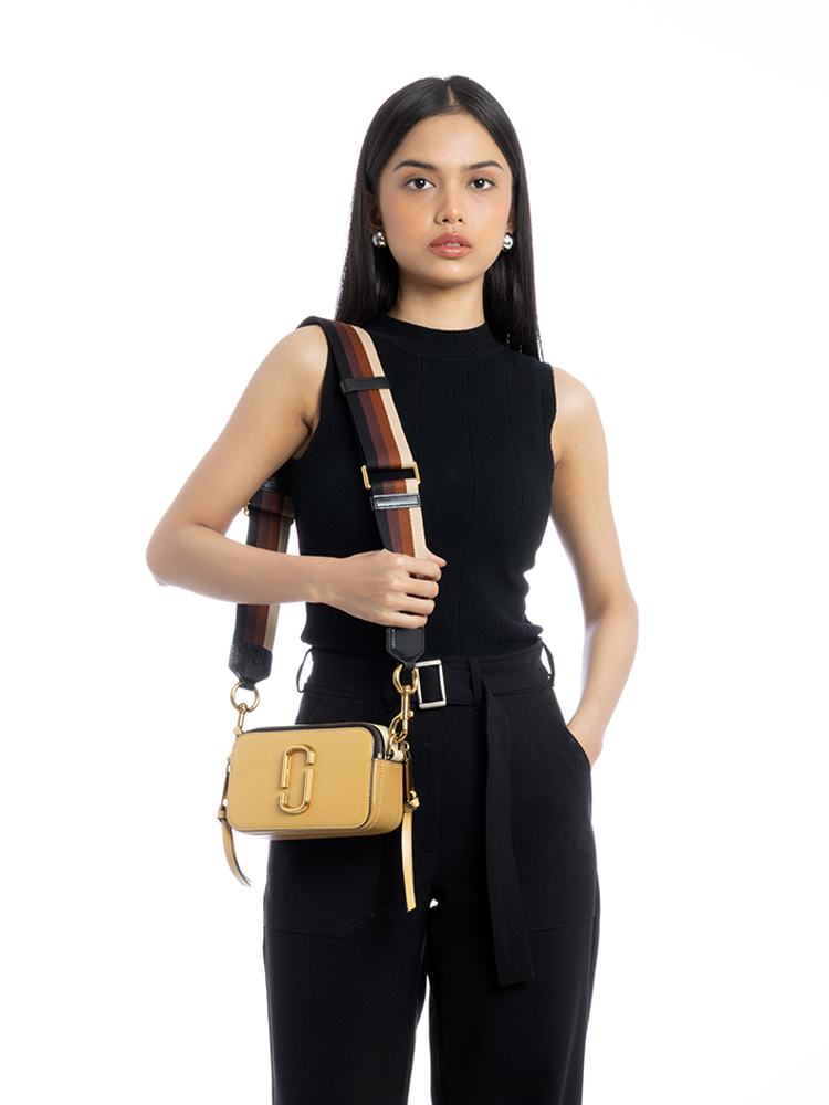 M0012007 The Snapshot Camera Bag Beige Light Brown