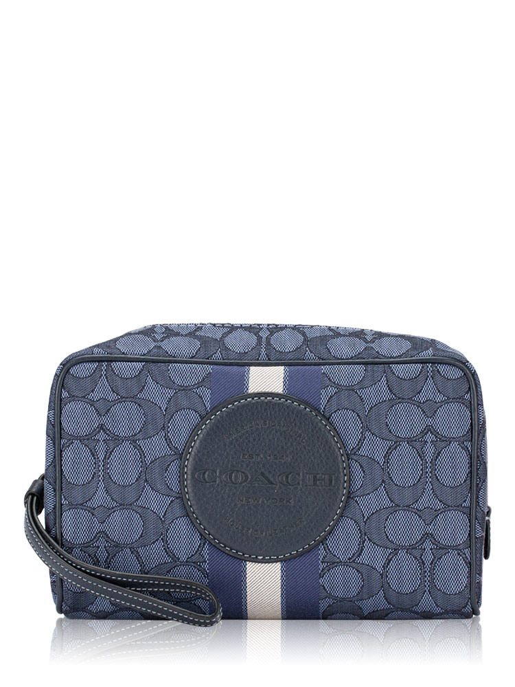 C9119 Signature Dempsey Boxy 20 Cosmetic Case Denim Midnight