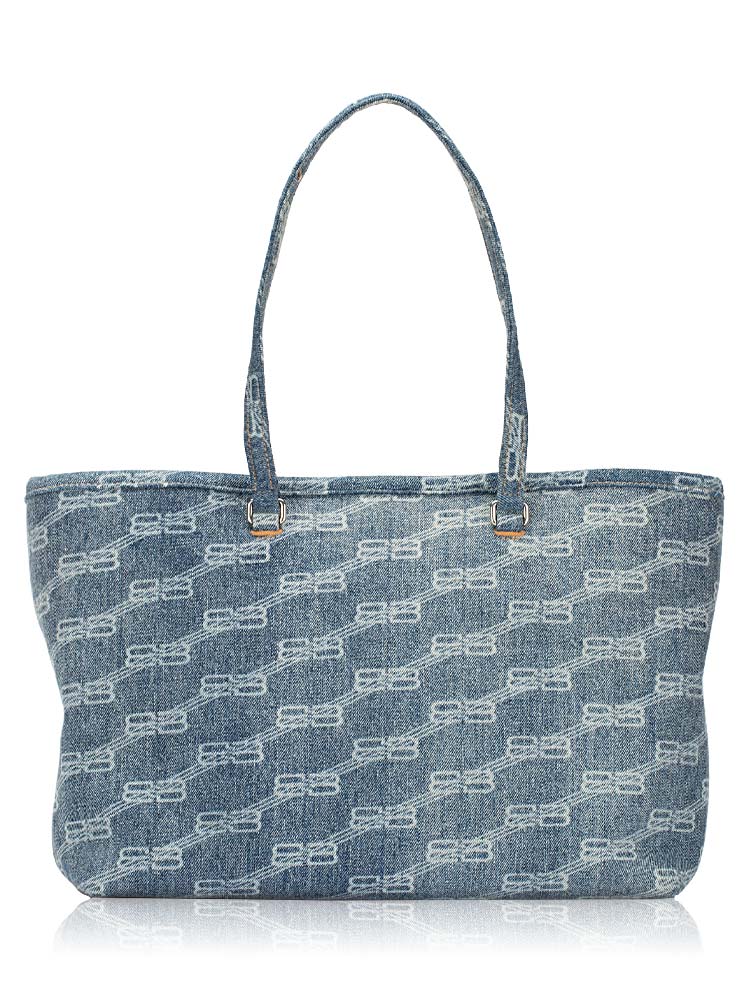 BB Signature East West Medium Shopper Bleach Denim
