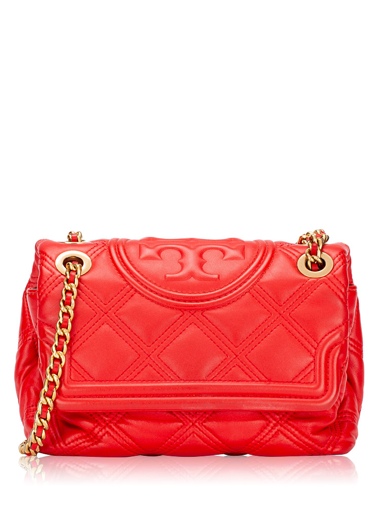 Fleming Soft Small Convertible Shoulder Bag Brilliant Red