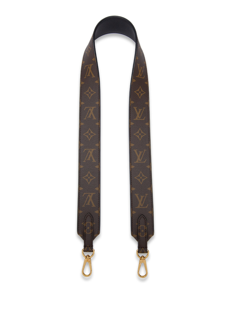 Monogram Bandouliere Shoulder Strap Noir