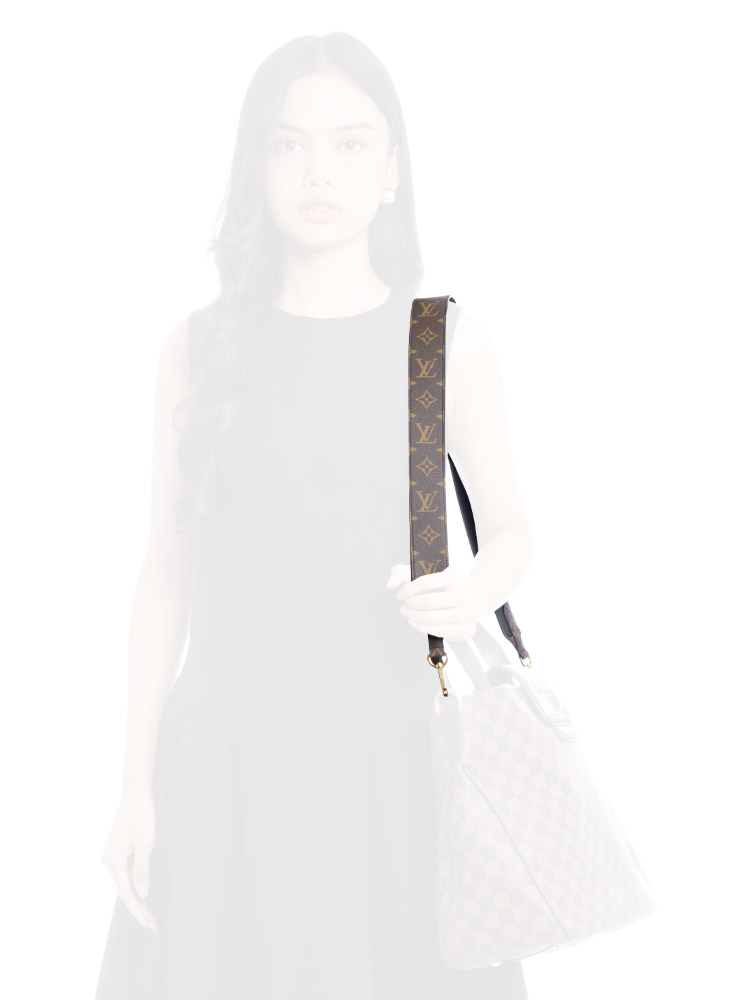 Monogram Bandouliere Shoulder Strap Noir