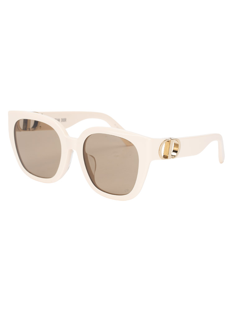 S10F 30 Montaigne Sunglasses Gold Latte Beige
