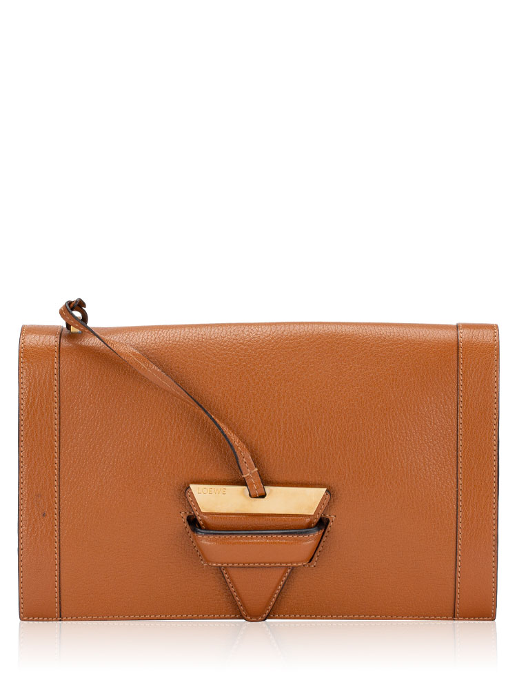 Goatskin Barcelona Pouchette Tan