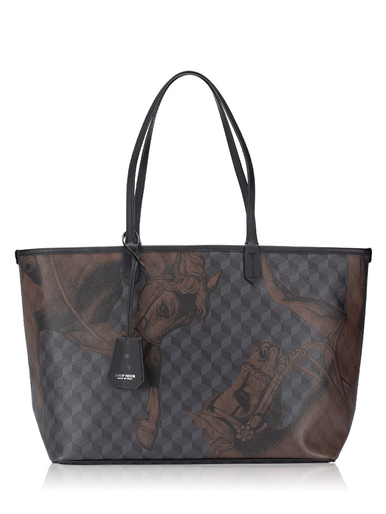 Cheval Pirate Small Shopper Black