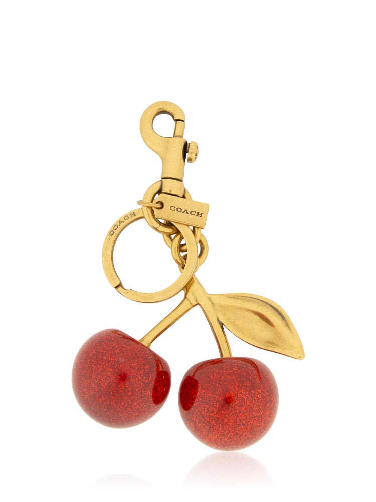 77840 Cherry Bag Charm Red