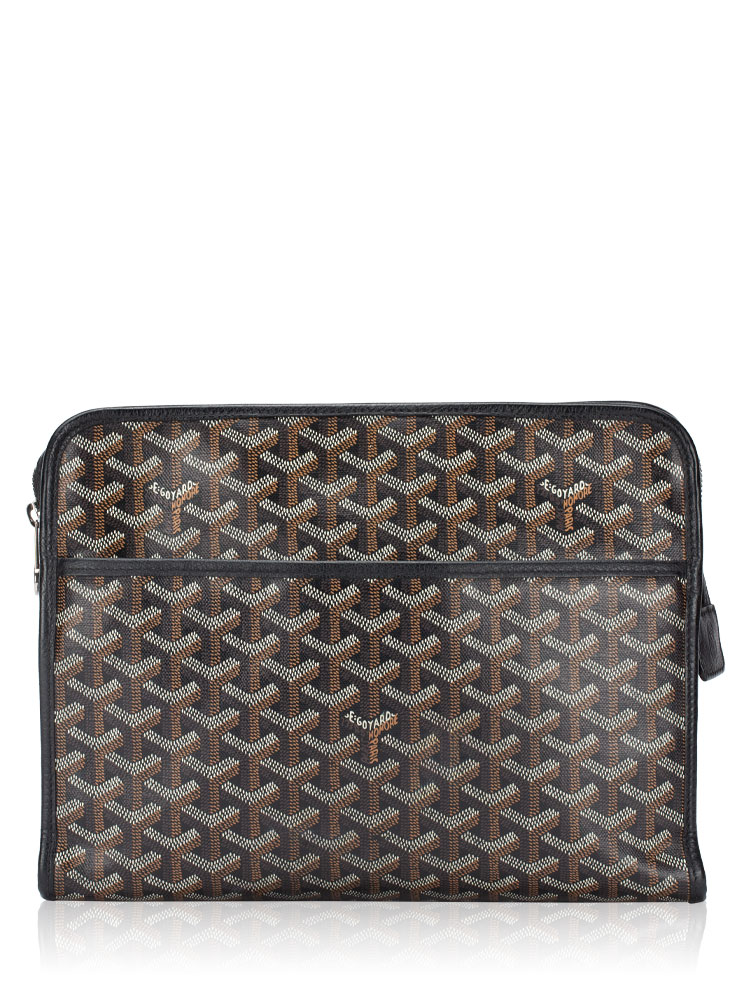 Goyardine Jouvence GM Pouch Black