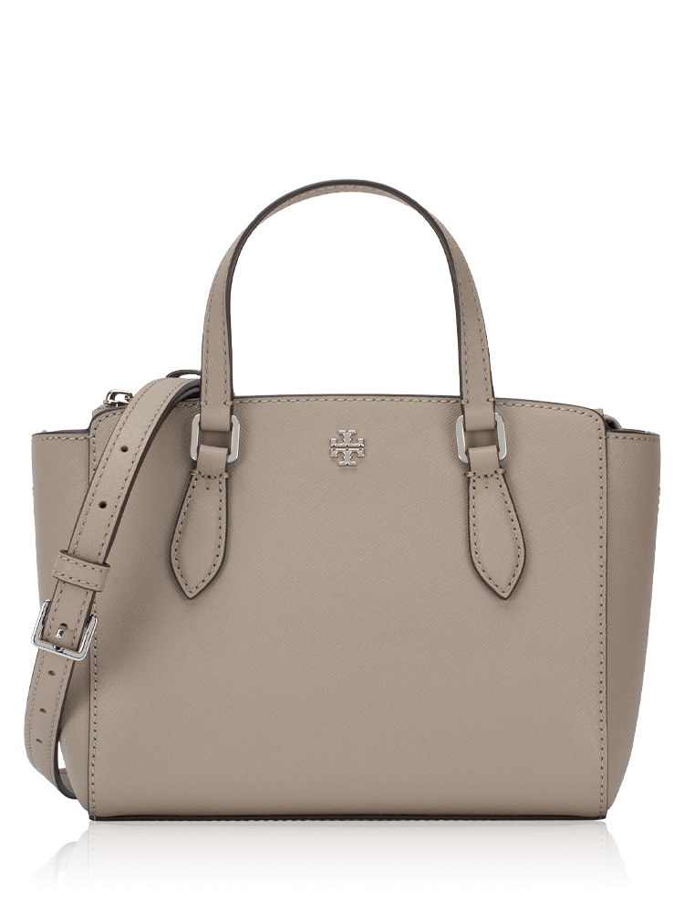 Emerson Mini Top Zip Tote Gray Chalk