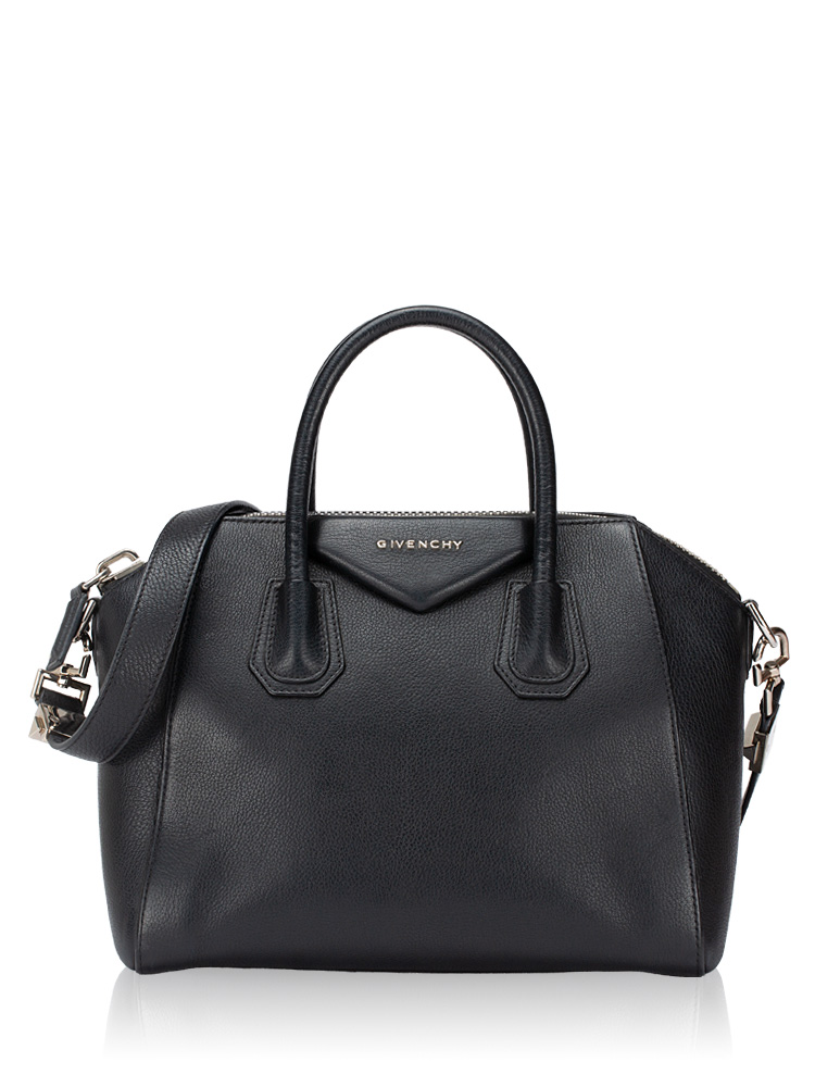 Sugar Goatskin Small Antigona Black