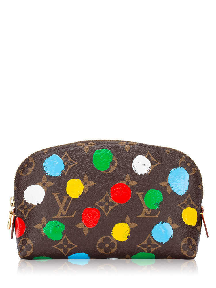 x Yayoi Kusama Monogram Infinity Dots Cosmetic Pouch