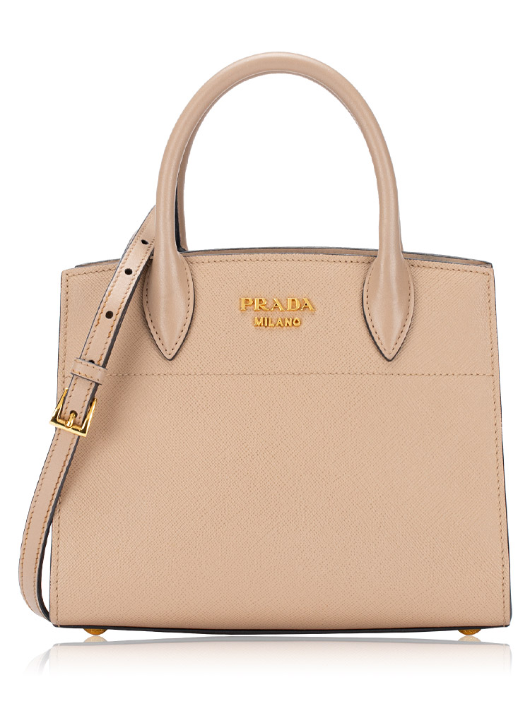 Saffiano City Calf Bibliotheque Tote Cammeo Granato
