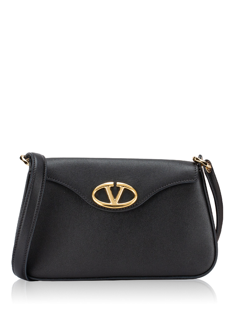 V Logo The Bold Edition Mini Bag Black