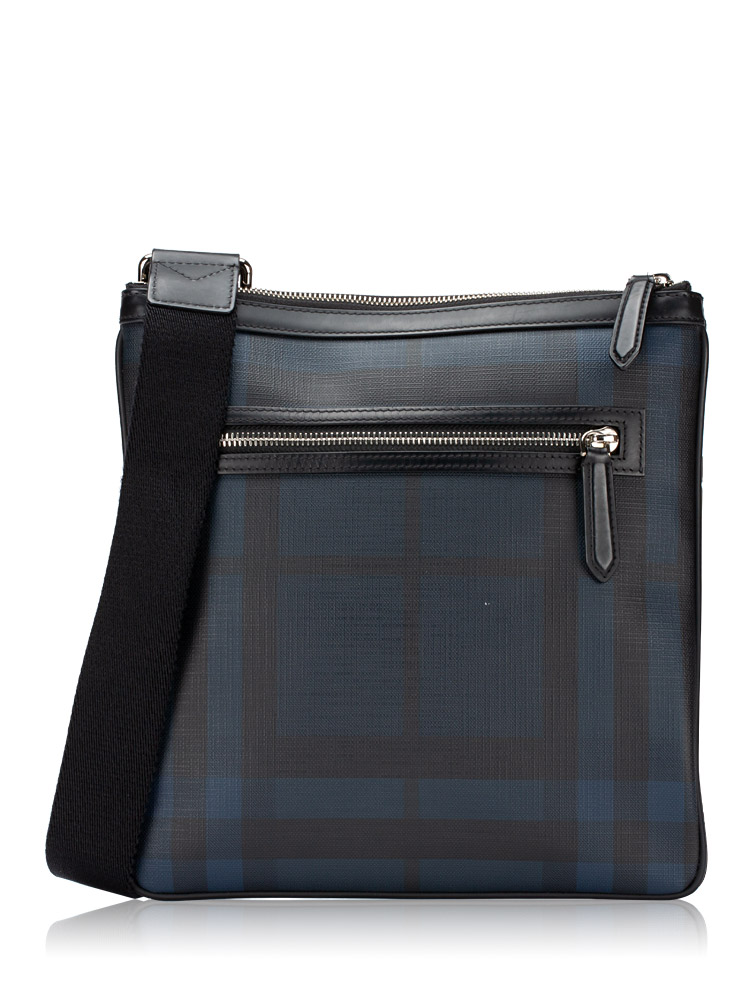Check Beckley Messenger Blue Black