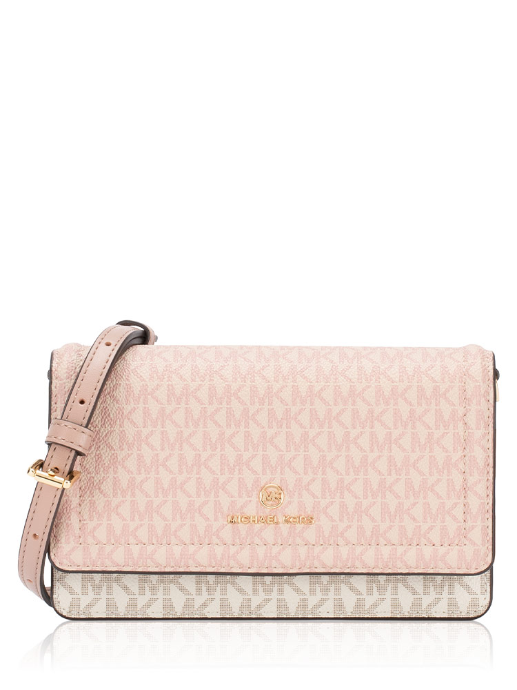 Signature Jet Set Two-Tone Smartphone Crossbody Ballet Multi