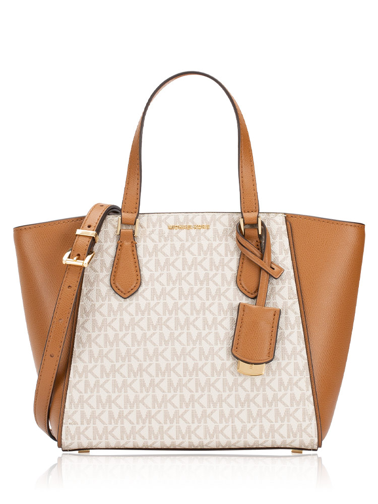 Signature Taryn Small Tote Vanilla Acorn