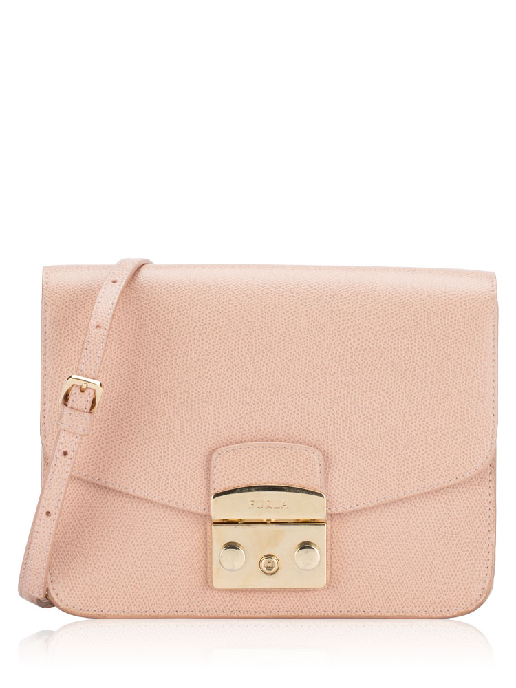 Metropolis Chain Shoulder Bag Moonstone Gold