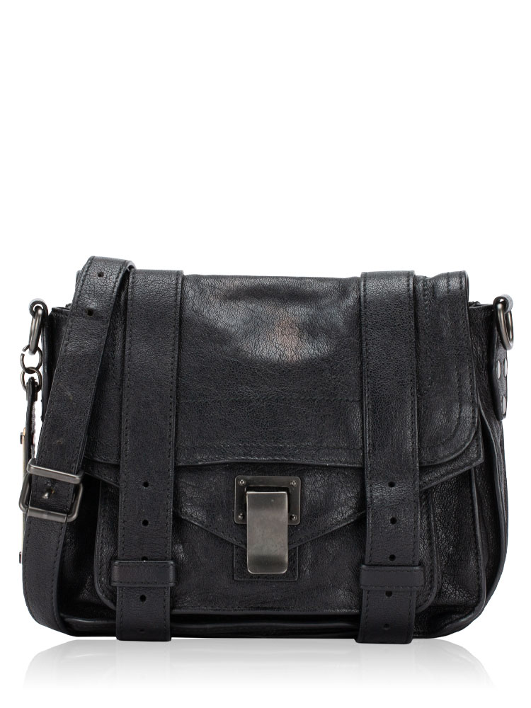 Lambskin PS1 Mini Crossbody Black