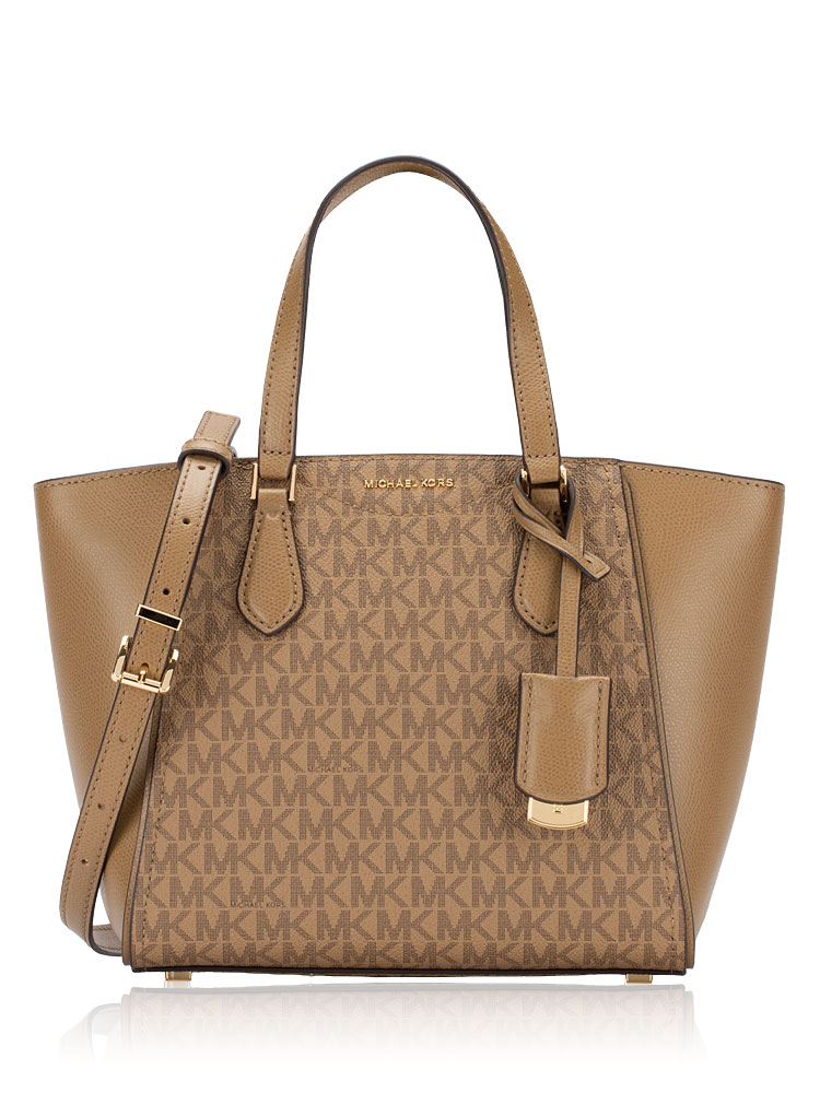 Signature Taryn Small Tote Husk