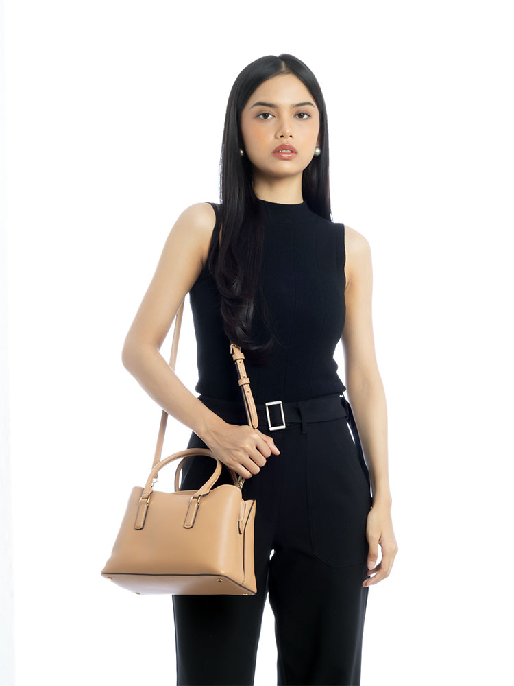 Thompson Street Small Satchel Tuscan Brown