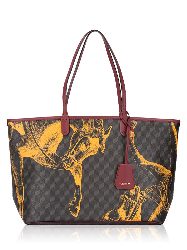 Cheval Small Shopper Brown Saffron