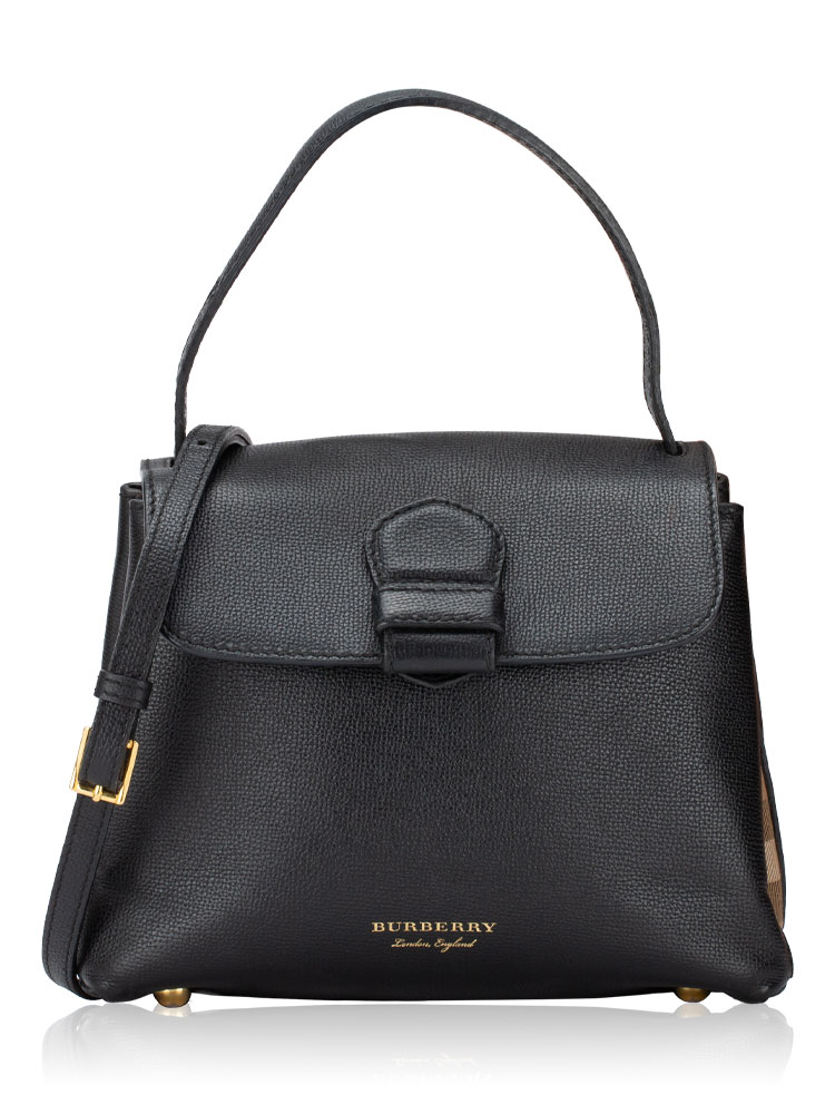 Derby Calfskin House Check Small Camberley Black