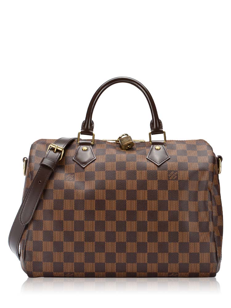 Damier Ebene Speedy 30 Bandouliere NM