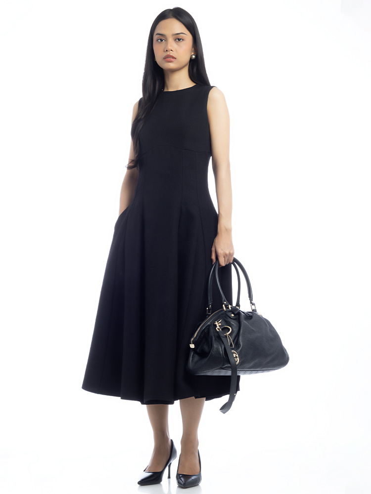 Guccissima Medium Sukey Boston Bag Black