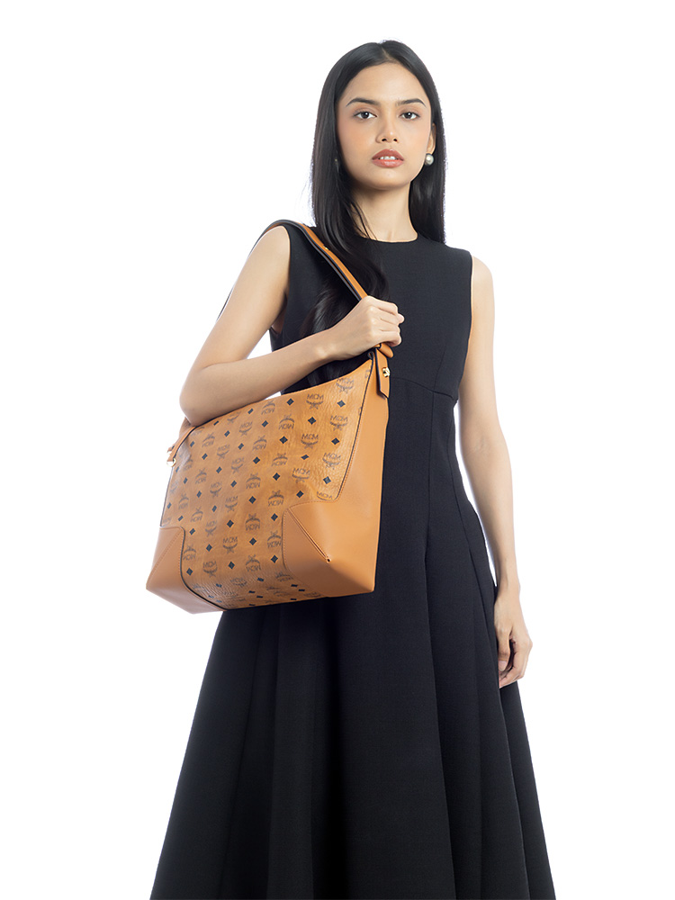 Visetos Klara Large Hobo Cognac