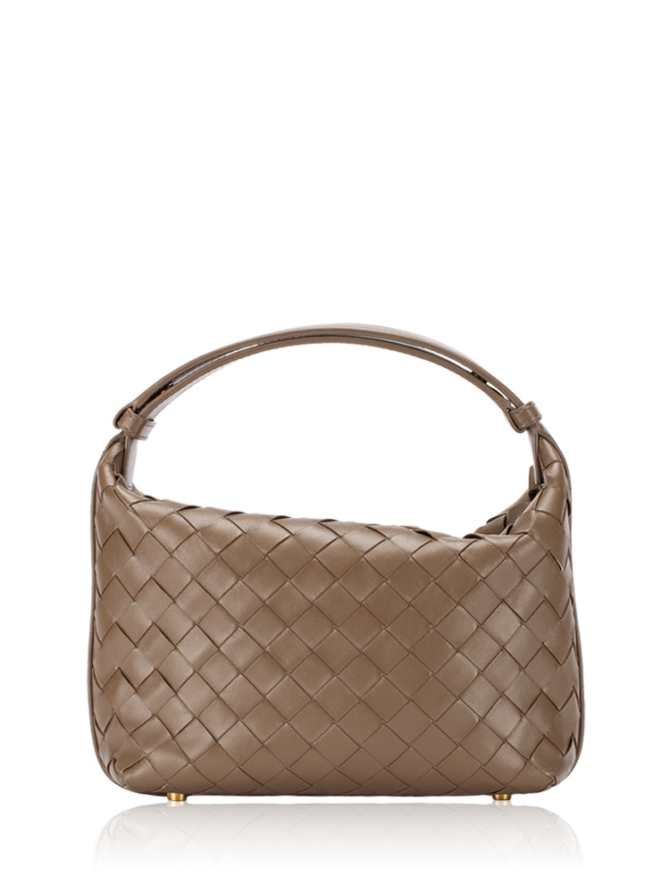 Calfskin Intrecciato Mini Wallace Pinecone