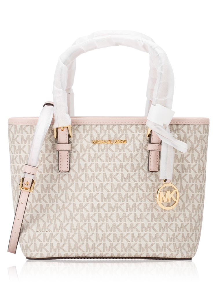 Jet Set Signature XS Tote Powder Blush