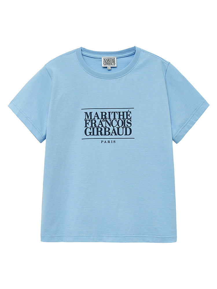 Classic Logo Tee Sky Blue Sz M