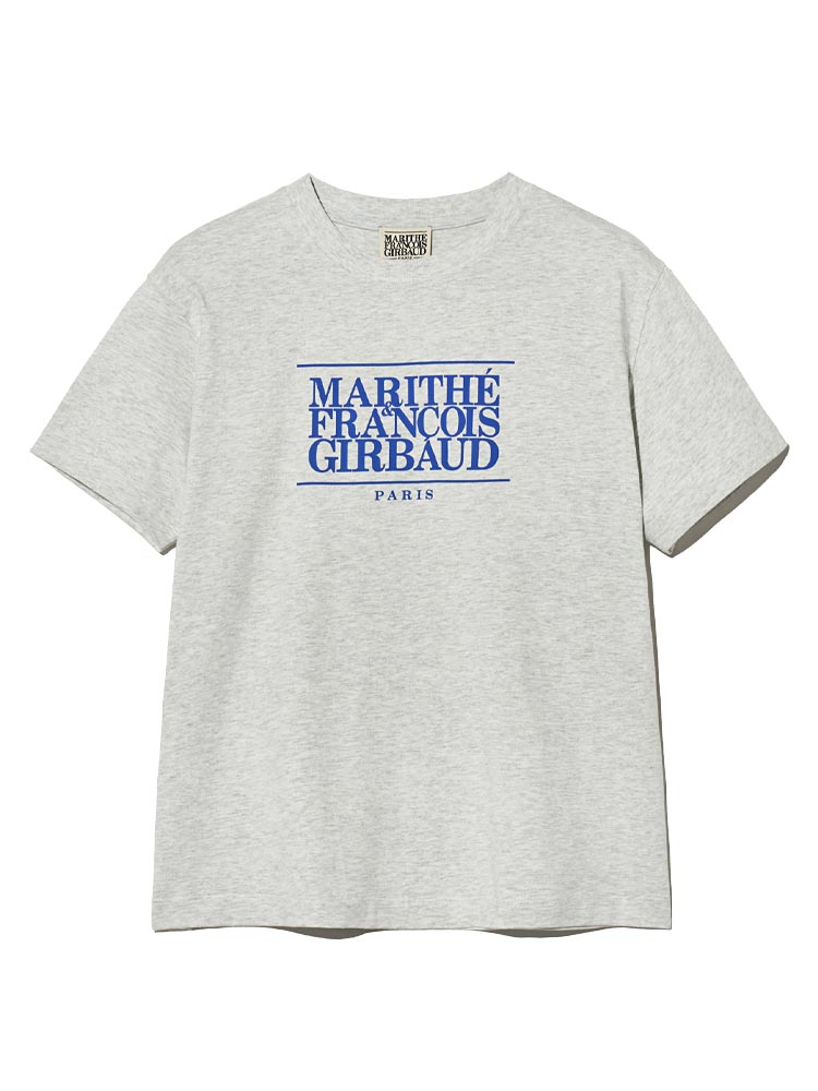 Classic Logo Tee Gray Sz M