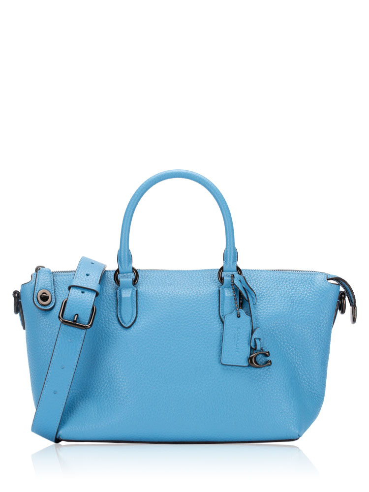 CE741 Cara Leather Satchel Pool