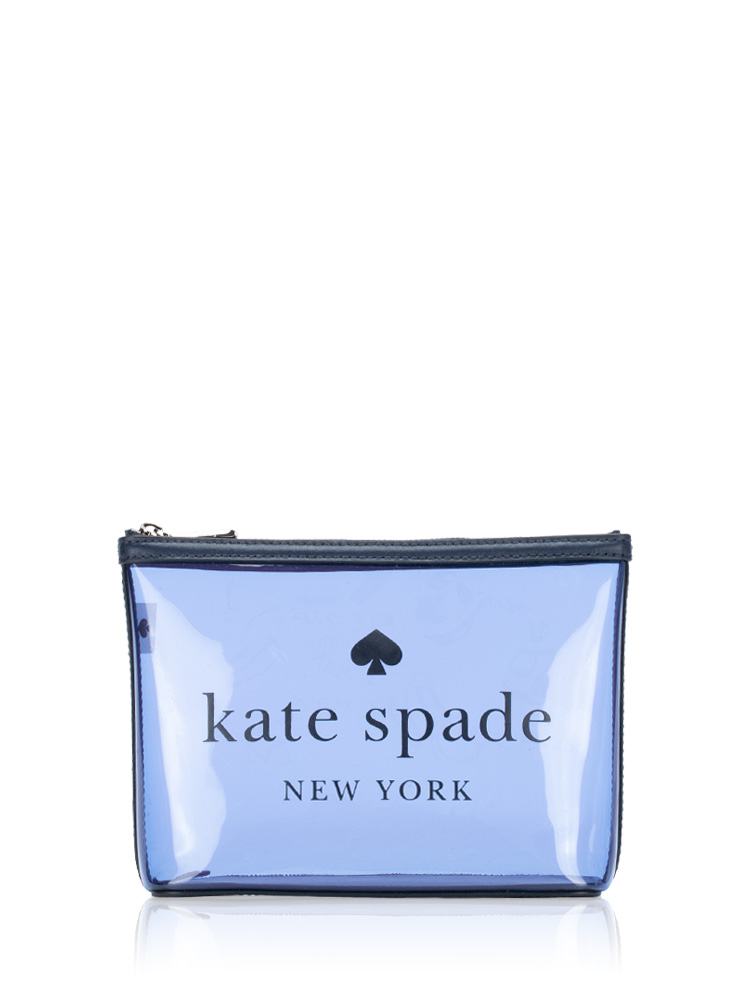 Hot Air Balloon Medium Cosmetic Pouch Deep Cornflower
