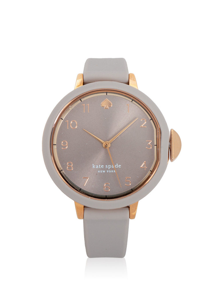 KSW1519 Park Row Silicone Watch Grey Pink