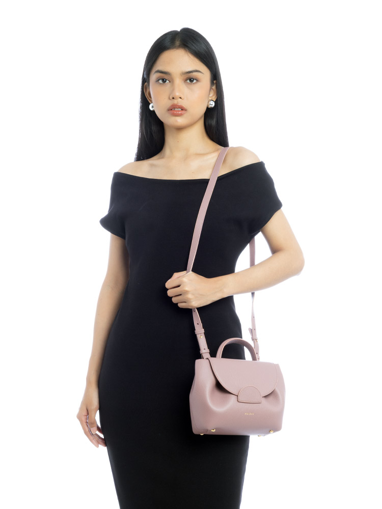 Textured Calfskin Numero Un Nano Lilac