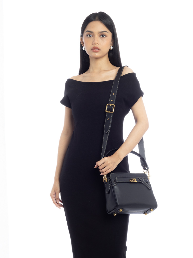 C2585 Tate Crossbody Black