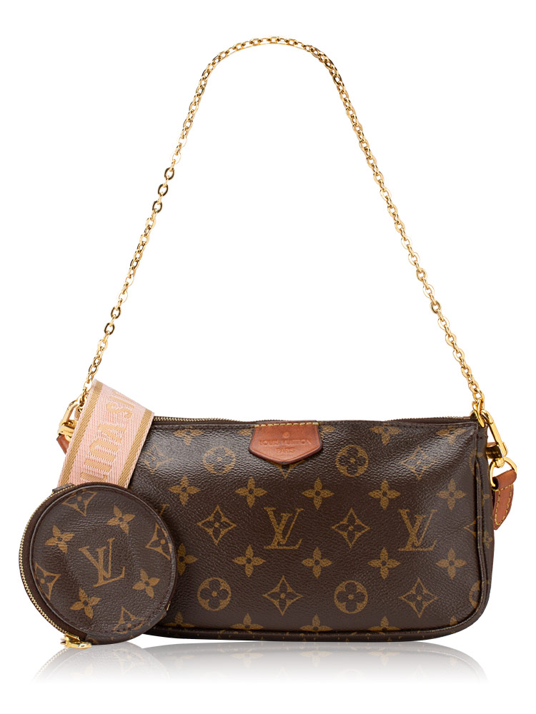 Monogram Multi Pochette Accessories Rose Clair