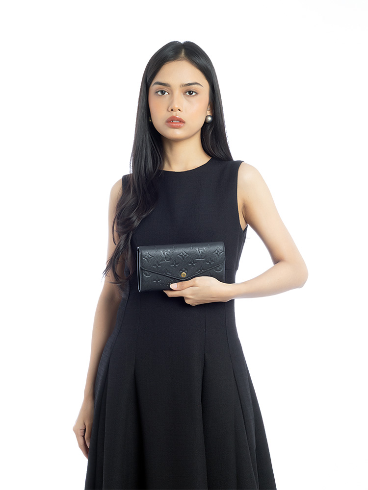 Monogram Empreinte Sarah Wallet Noir