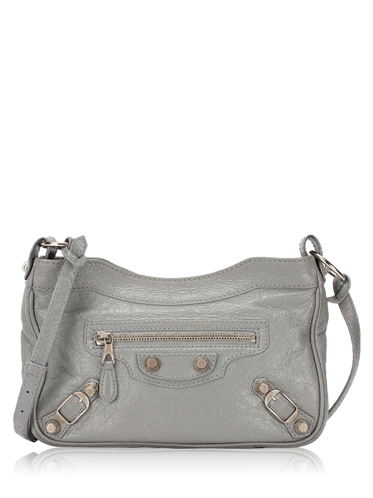 Giant Silver Hip Crossbody Gris Haussmannien
