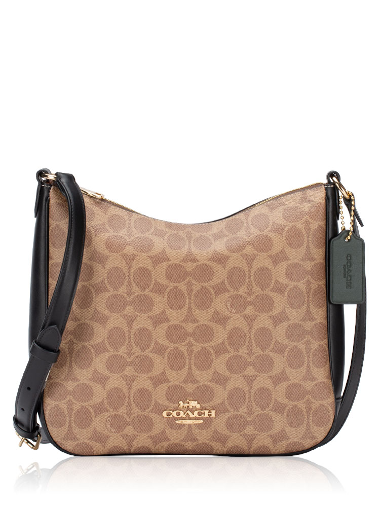 CZ177 Signature Ellie File Bag Tan Black