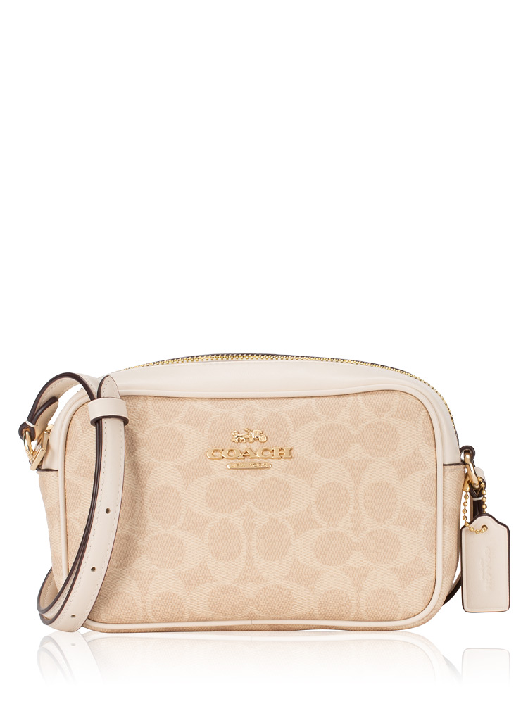 CY752 Signature Jamie Mini Camera Bag Sand Chalk