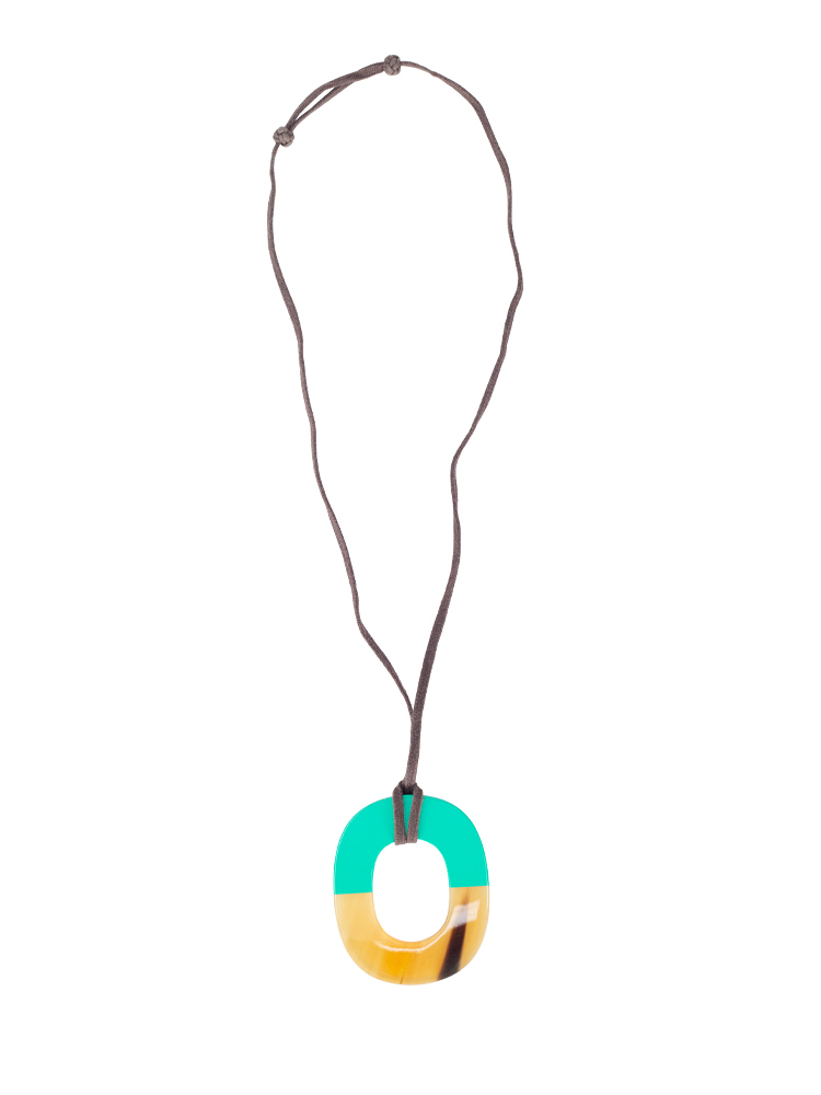 Buffalo Horn Isthme PM Pendant Necklace Curacao