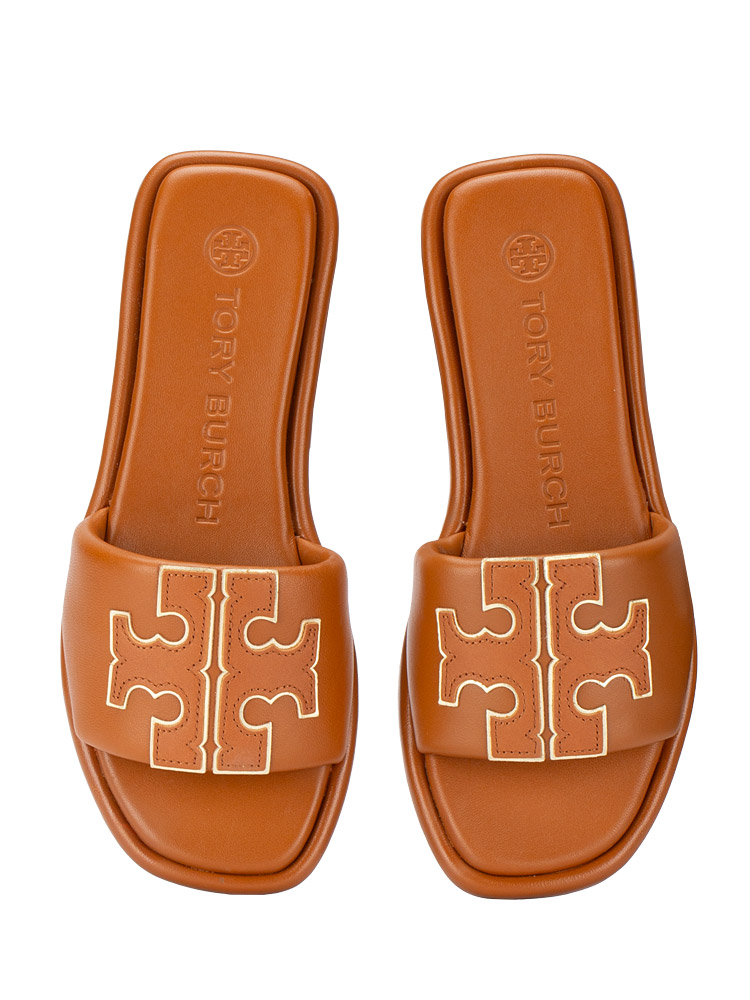 Double T Sport Slide Sandal Bourbon Miele Sz 5
