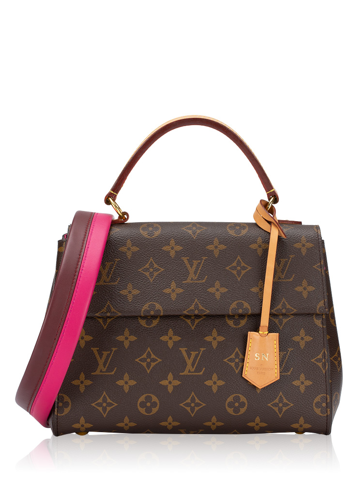 Monogram Cluny BB Bordeaux Fuchsia
