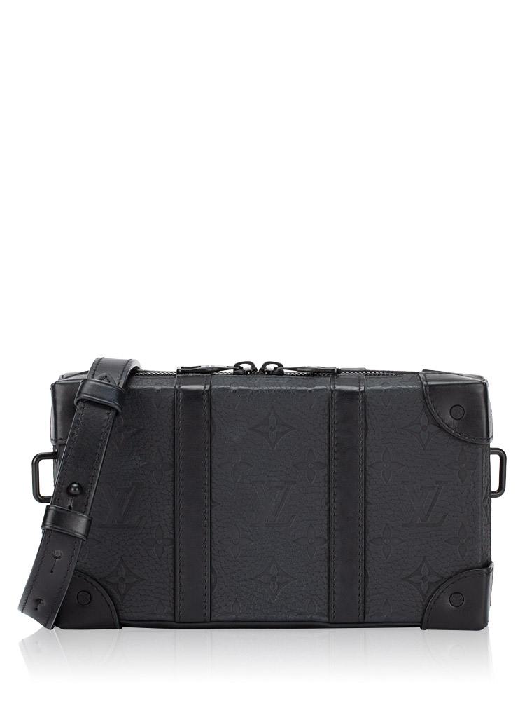Taurillon Monogram Soft Trunk Wallet Onyx