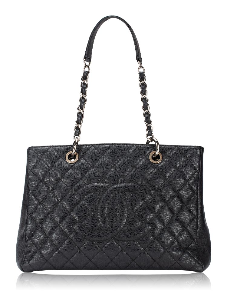 Caviar Grand Shopping Tote GST Black