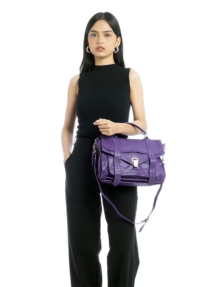 PS1 Medium Satchel Amethyst