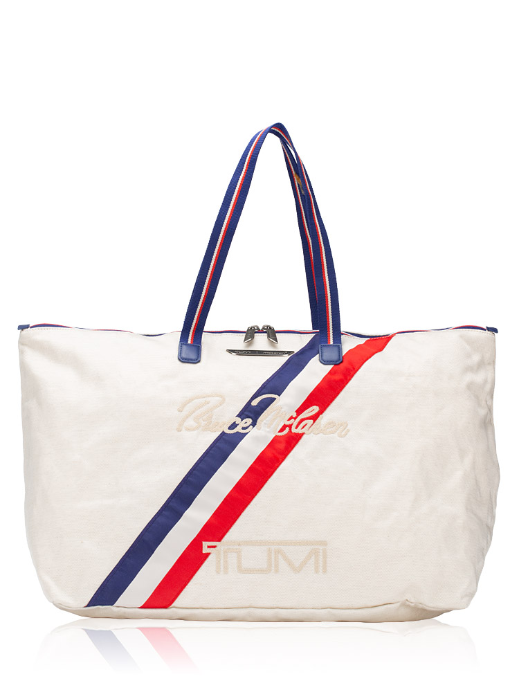 McLaren Just In Case Tote Vintage Stripes
