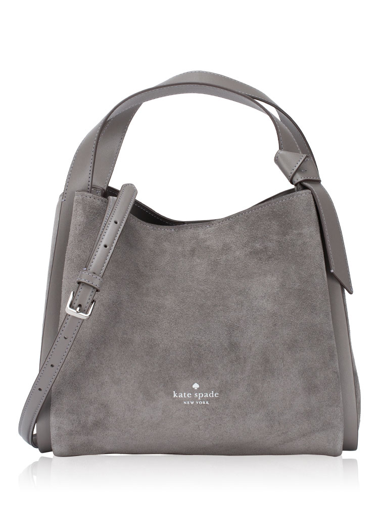 Knott Suede Convertible Carryall Hare Grey